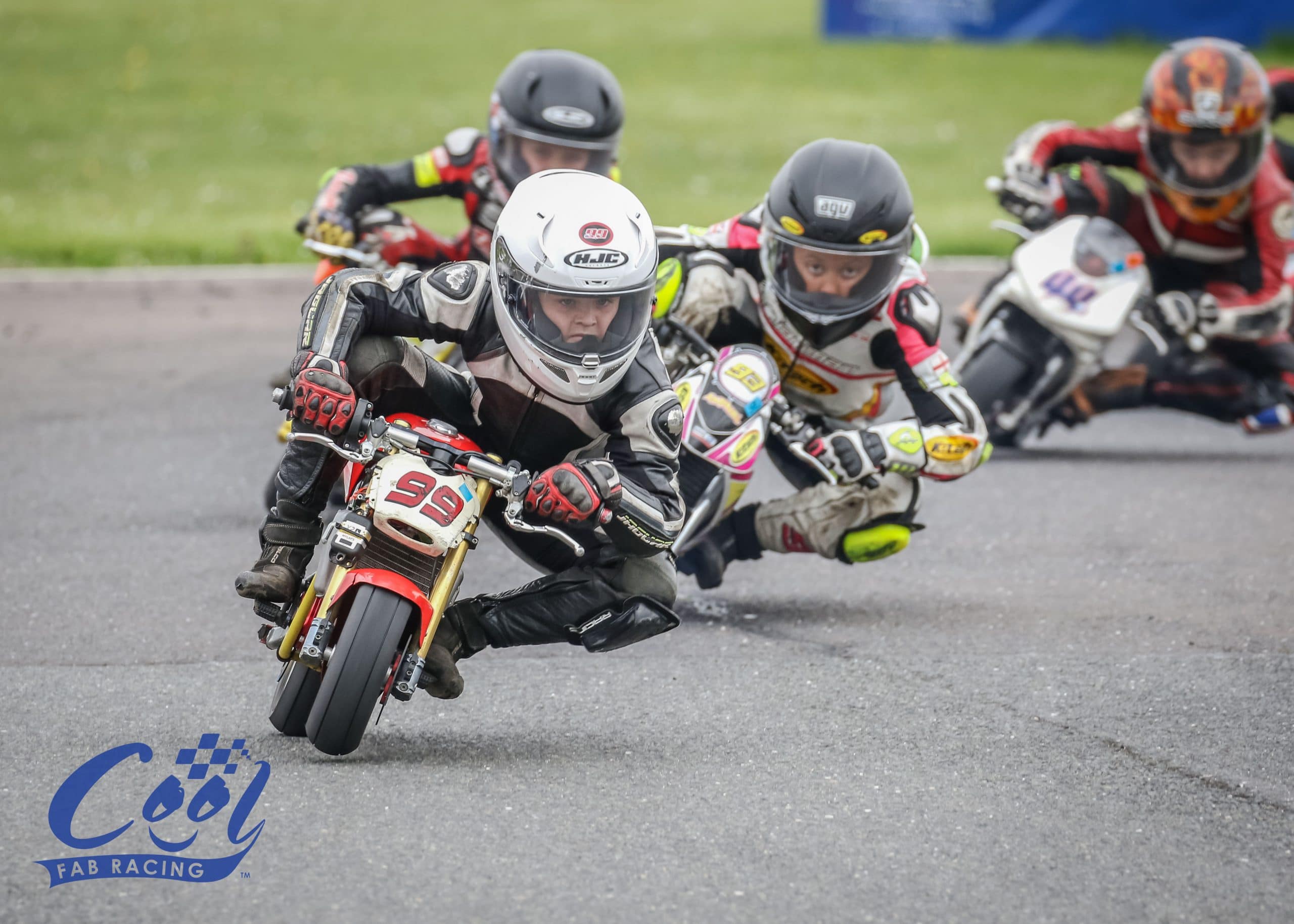 Talented Kids Racing Motorcycles from 6 Years of Age: Cool FAB Minimoto Rookies Rd 2