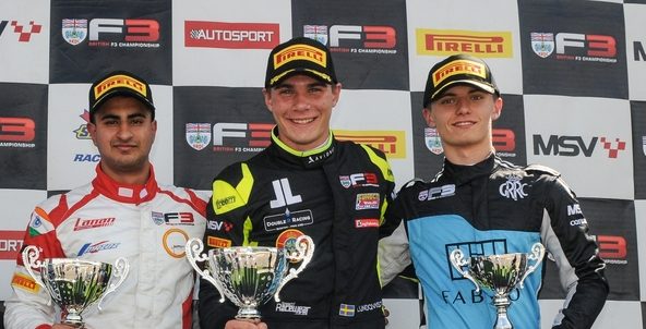 Podium – R1 – Silverstone – BRDC F3 2018