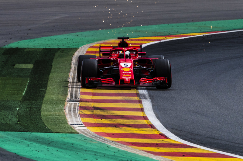 Sebastian Vettel – Ferrari – Belgium GP – F1 2018