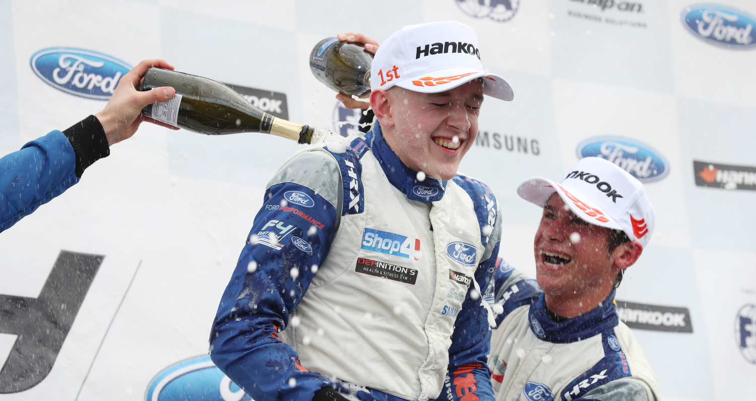 Johnathan Hoggard – Fortec – Brands Hatch GP – British F4 2018