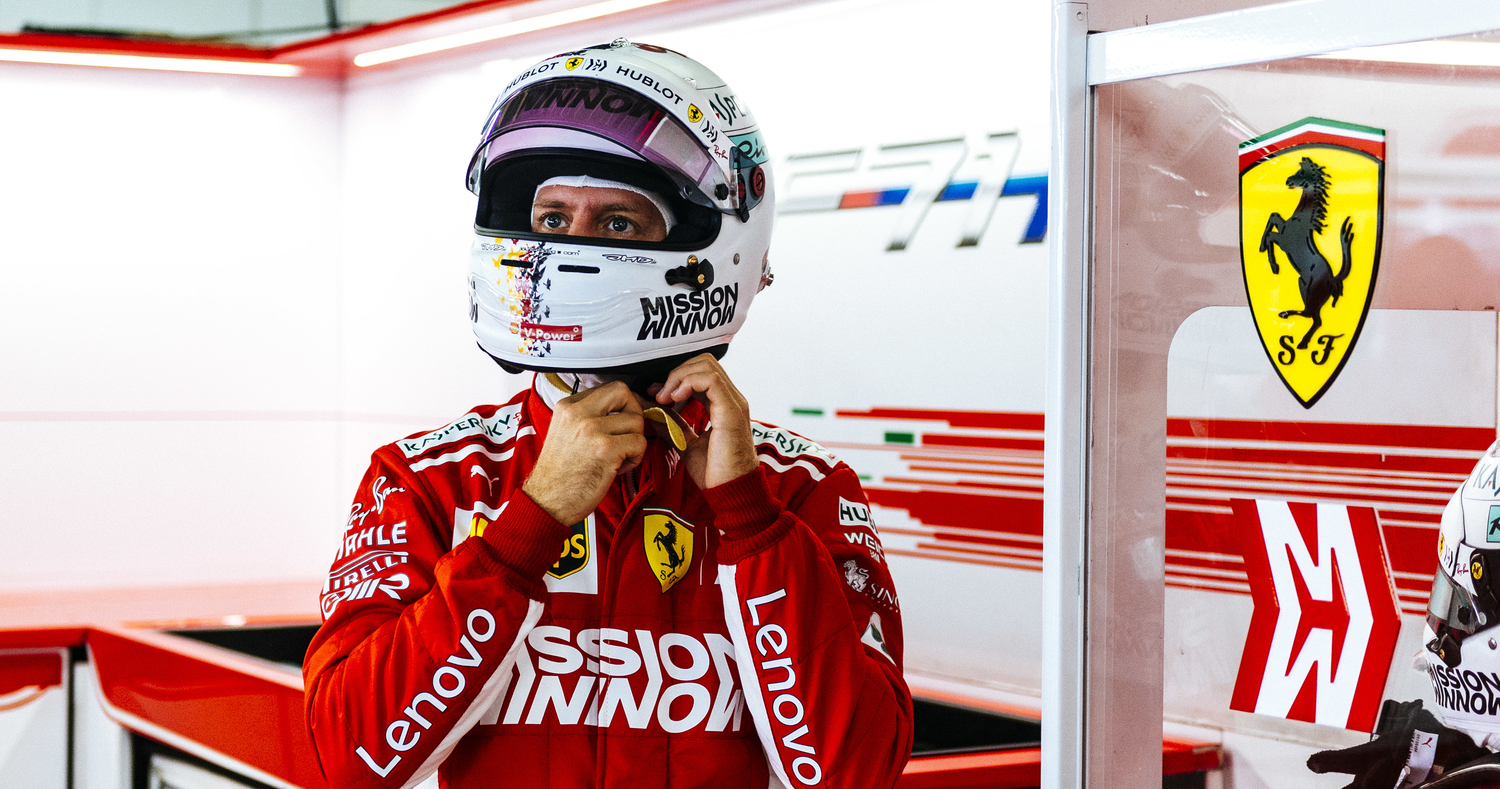 Sebastian Vettel – Ferrari – Japanese GP – F1 2018