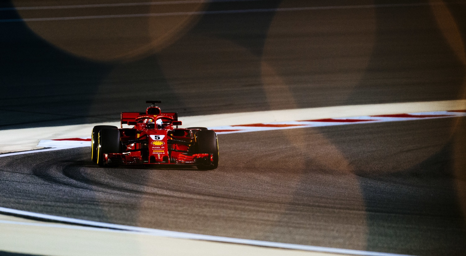Sebastian Vettel – Ferrari – Bahrain GP – F1 2018 b