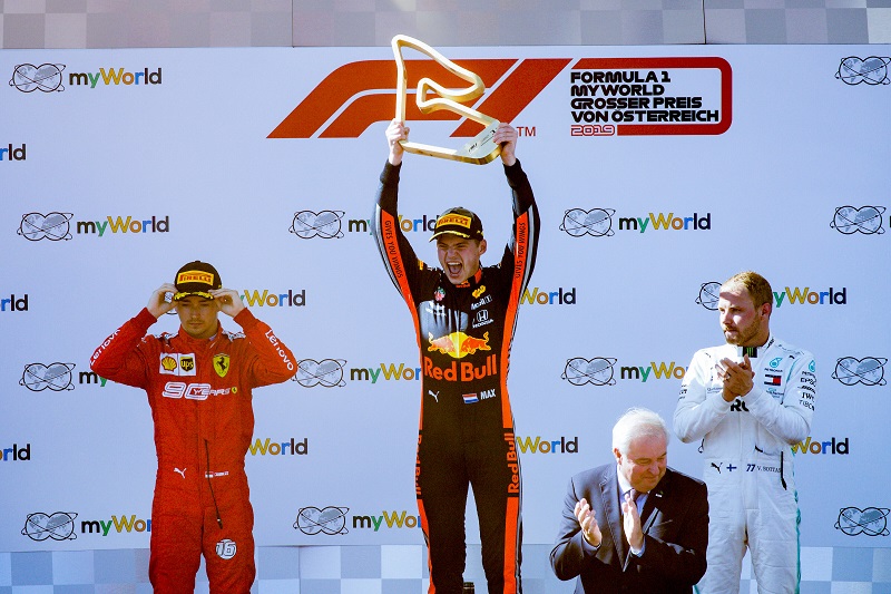 Podium – Austrian GP – F1 2019