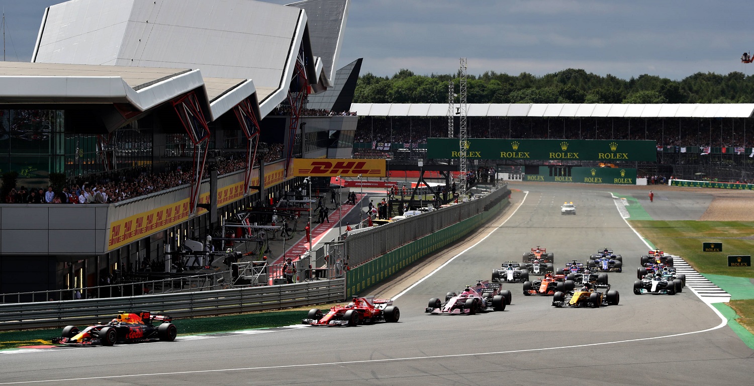 Start – British GP – F1 2017