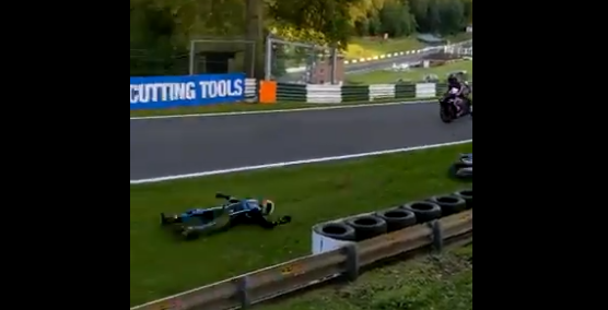 BSB: Luke Mossey escapes horror crash with broken leg