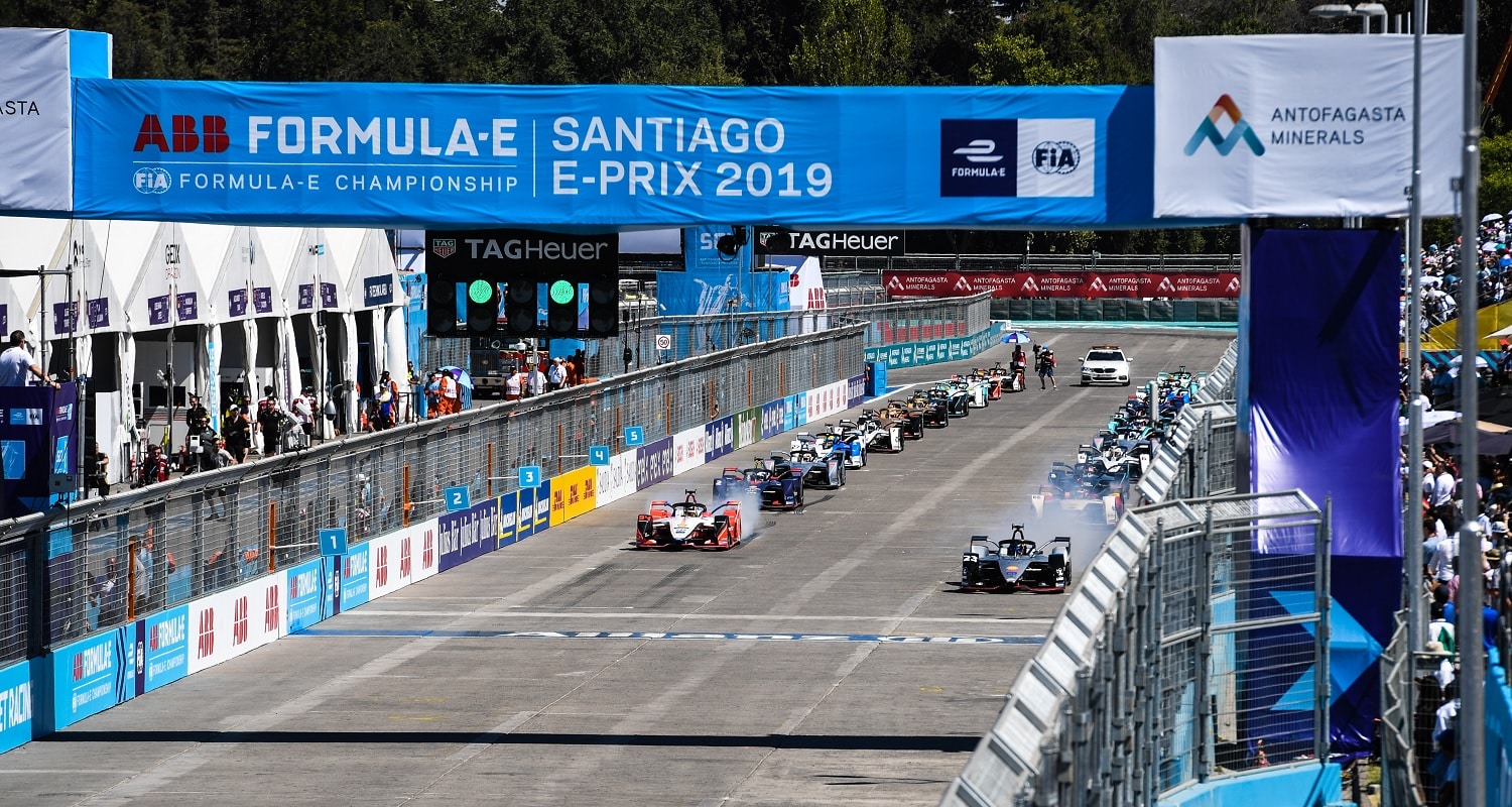 Start Line – Santiago ePrix – FE 2019