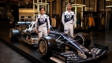 Yuki Tsunoda and Pierre Gasly / AlphaTauri