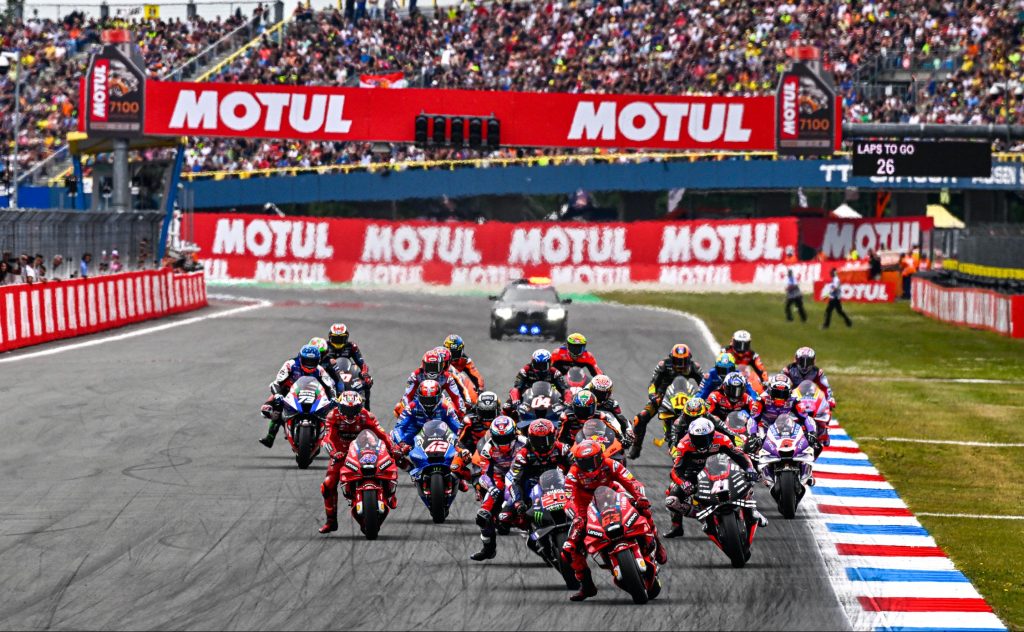 Assen TT start MotoGP