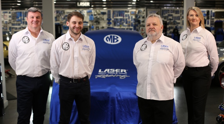 Jake Hill with Laser Tools Racing with MB Motorsport