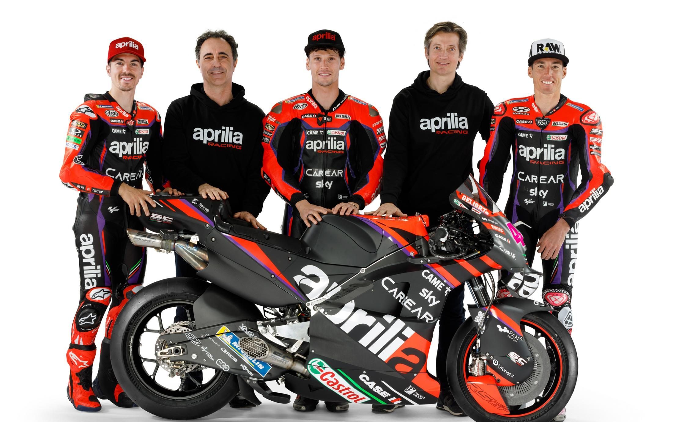 Aprilia 2023 team launch