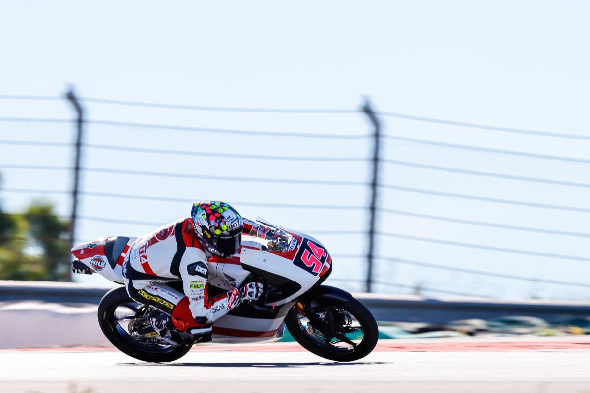 Ricardo Rossi 2023 Moto3 Portimao Test