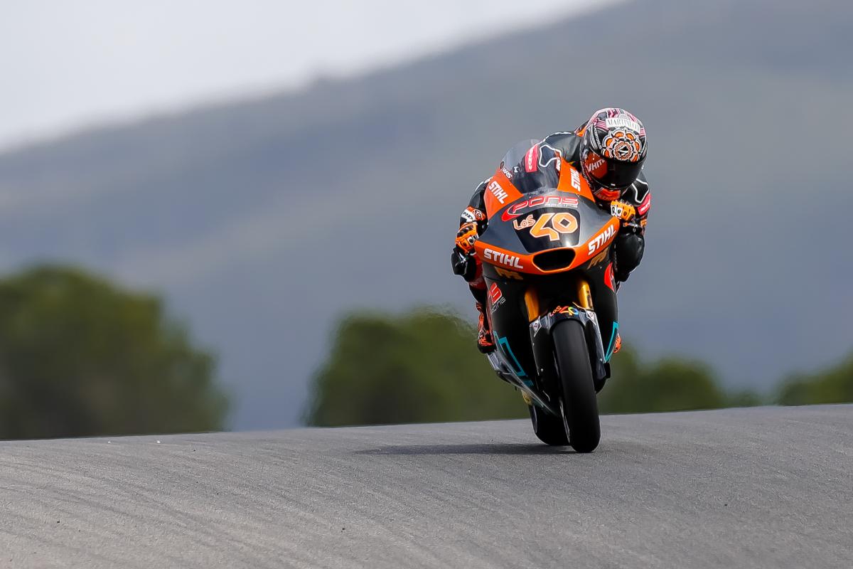 Aron Canet Moto2 Portimao test