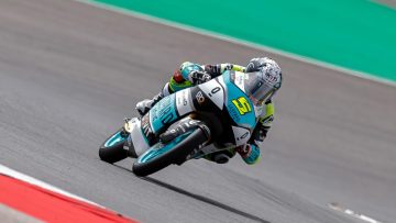 Maria Moto3 Portimao test