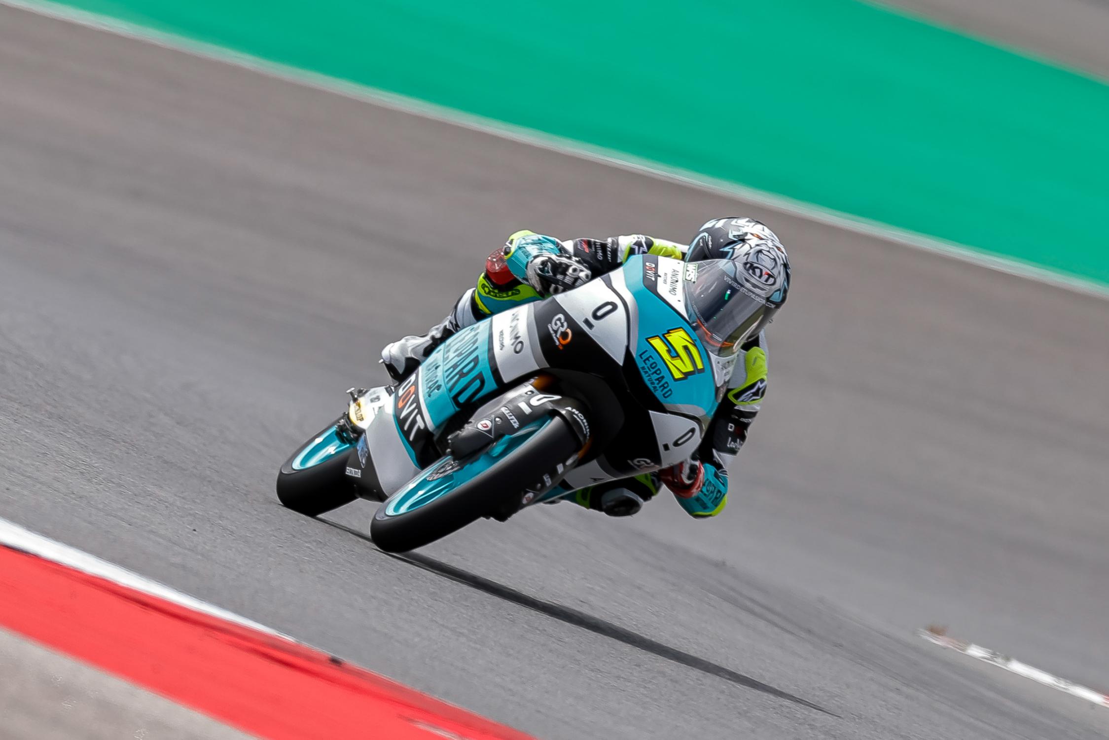 Maria Moto3 Portimao test