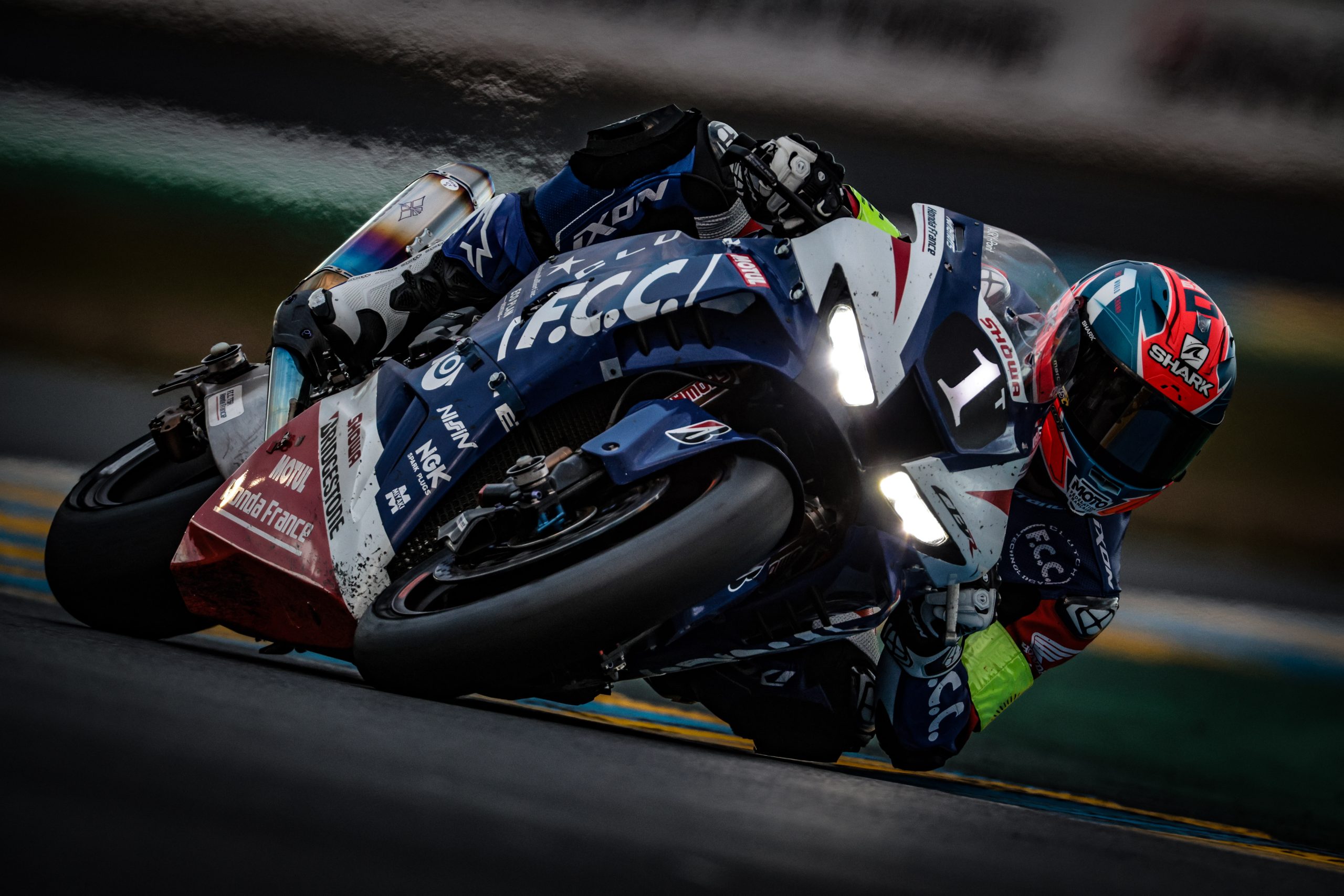 Fim Ewc 24H Motos 2023 FCC TSR Honda France, Hook Josh, Di Meglio Mike, Techer Alan, Honda CBR 1000RR, Formula EWC 2023