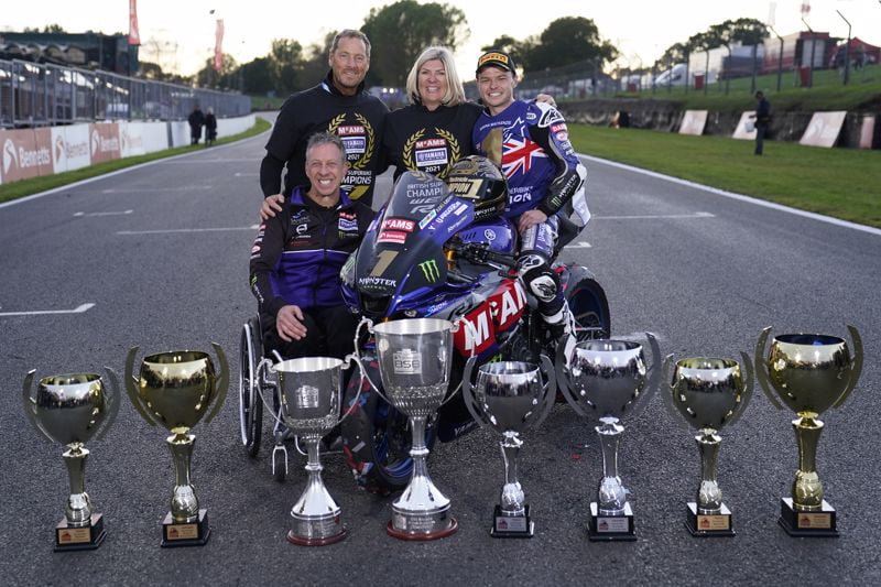 2021 British Superbike Championship, BSB R11 Brands Hatch, Kent. 17th October 2021. Tarran Mackenzie, Great Britain, McAMS Yamaha