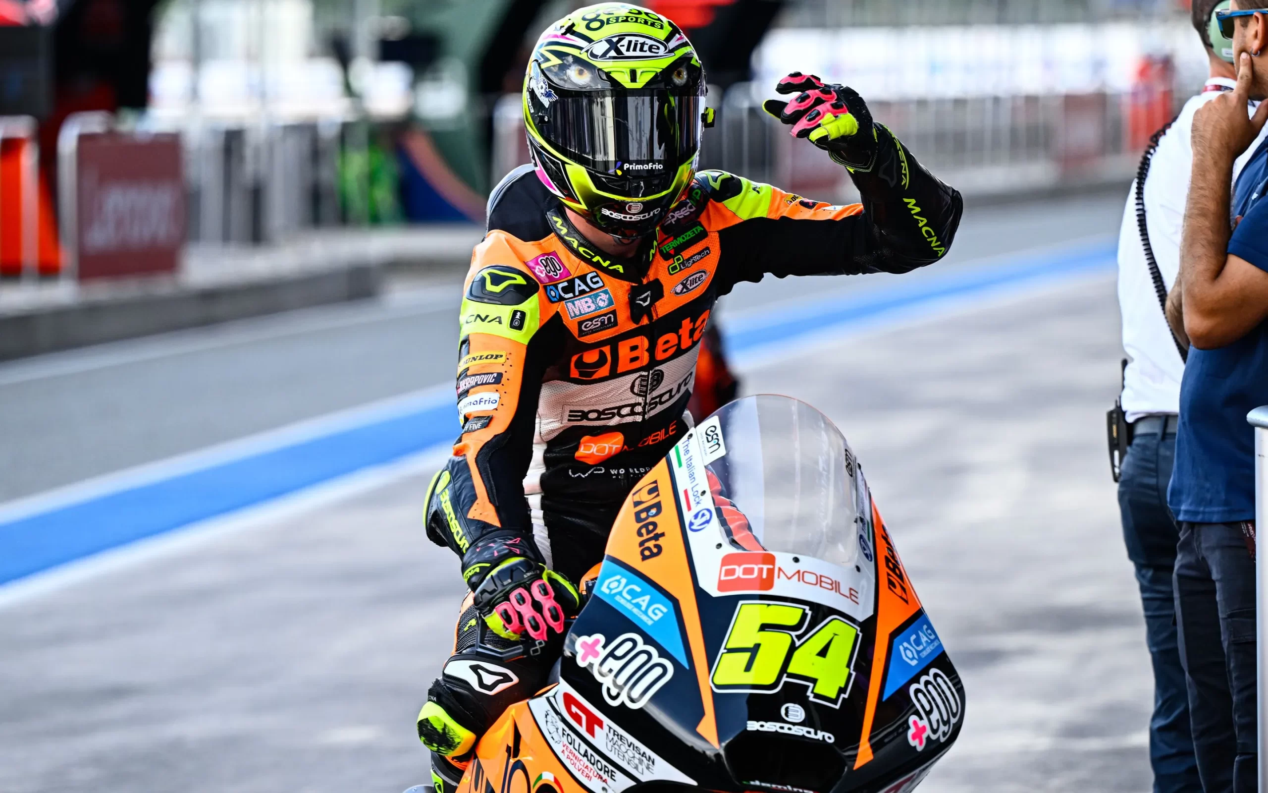 Fermin Aldeguer moto2 speedup