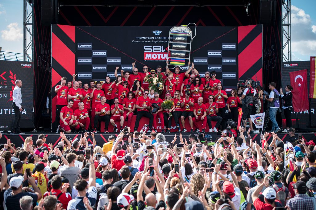 WorldSBK Alvaro Bautista wins title 2023