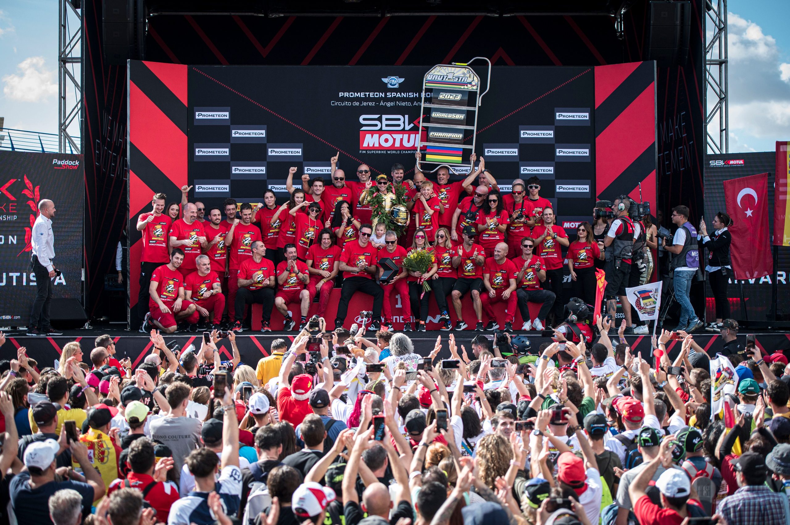 WorldSBK Alvaro Bautista wins title 2023