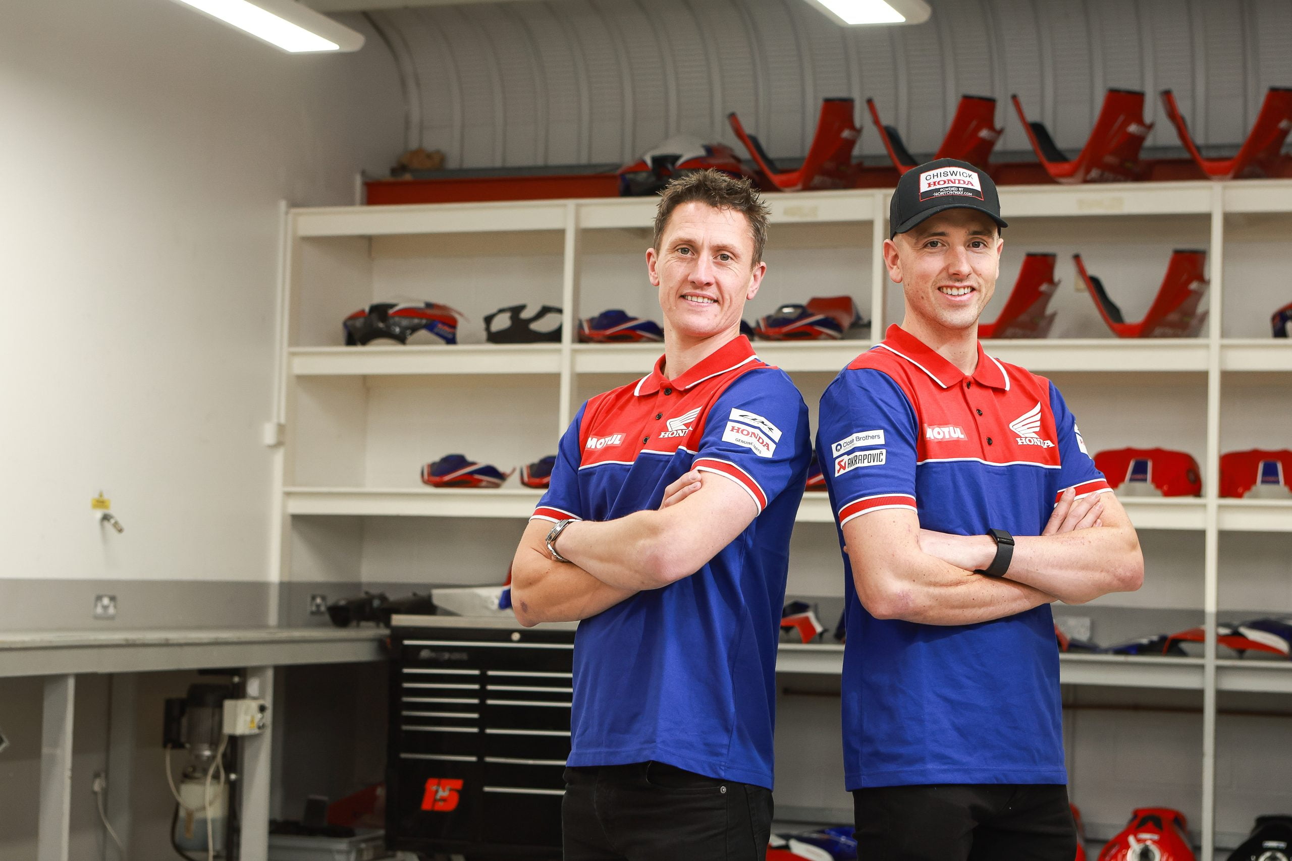 Honda Racing UK Roads and BSB Teams Andrew Irwin Dean Harrison